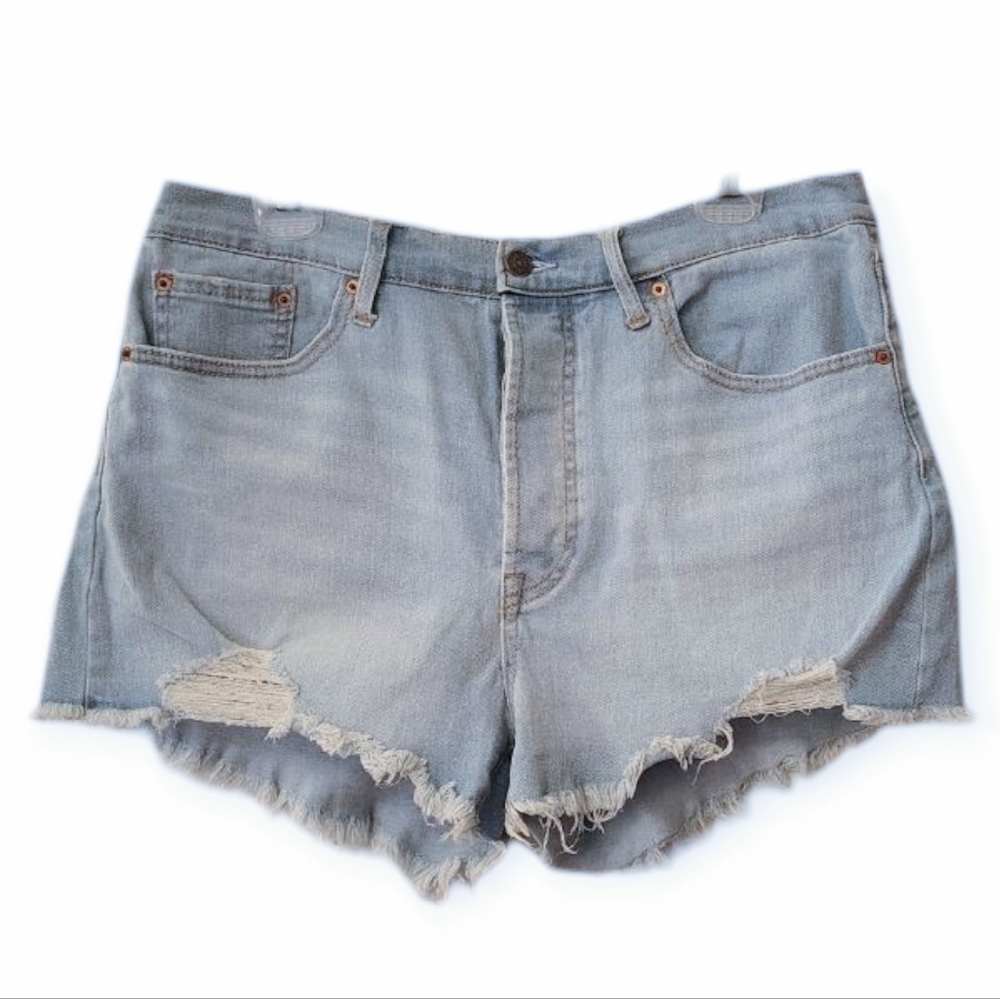 Jessica Simpson Hug Me Distressed Shorts
